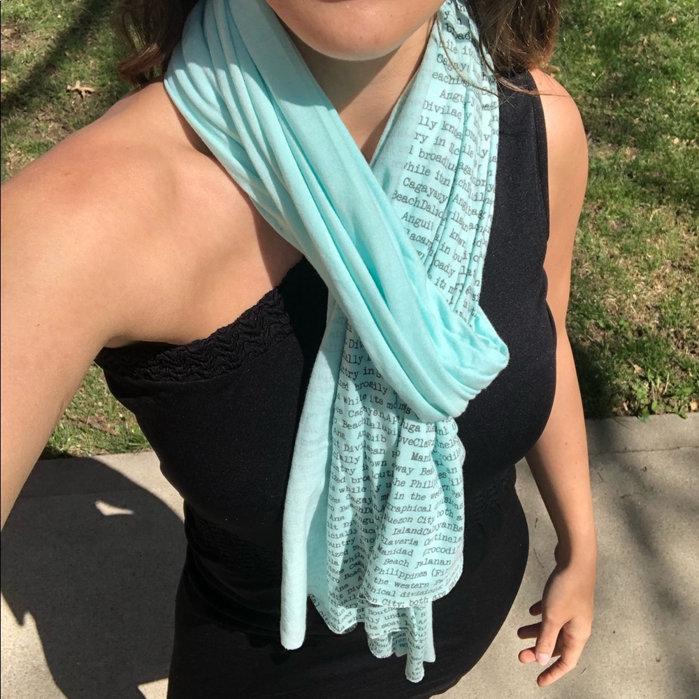 ‼️ Blue Philippine History Scarf ‼️